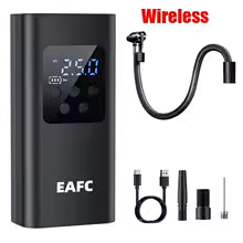 Wireless tire inflator with digital display – 150 PSI