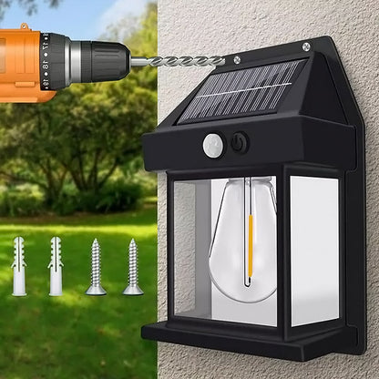 Saules āra lampa – nav nepieciešama elektroinstalācija | FLUXLAMP