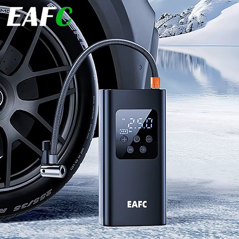 Wireless tire inflator with digital display – 150 PSI