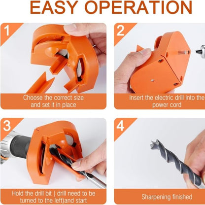 Drill bit sharpener for precision edges | BUSPRA