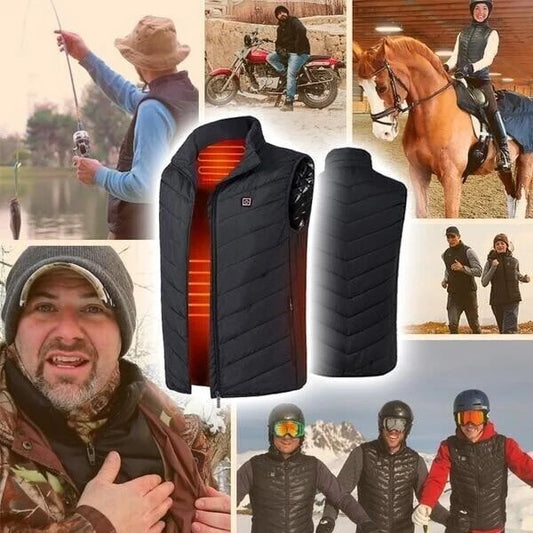 Ūdensizturīga apsildāma veste bez piedurknēm | FLAMEVEST