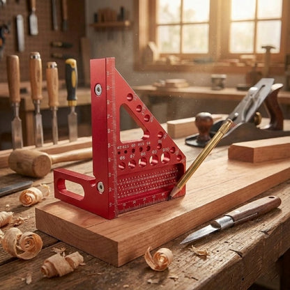 Precision woodworking layout square | MARKSQU