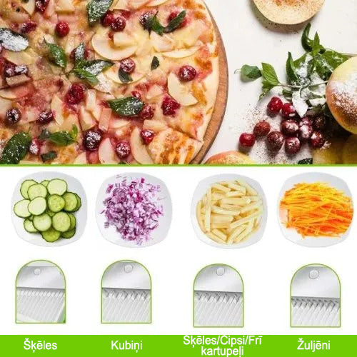 Multifunctional vegetable and fruit slicer | SLICEWISE