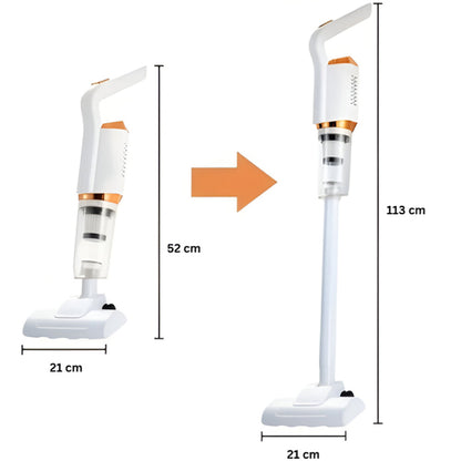 2 vienā bezvadu putekļsūcējs un mops | VACUSTICK