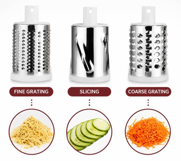 3-in-1 Manual Vegetable Slicer – Slice, Chop and Grate | CUTERO