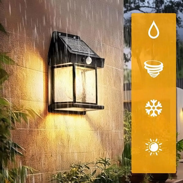 Saules āra lampa – nav nepieciešama elektroinstalācija | FLUXLAMP