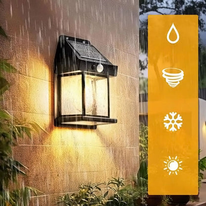 Saules āra lampa – nav nepieciešama elektroinstalācija | FLUXLAMP